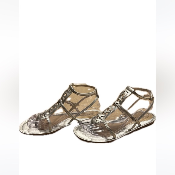 Coach Silver Women's Sandals - Picture 5 of 12